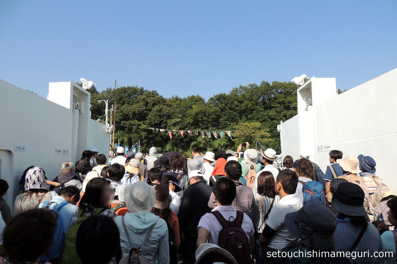 瀬戸内国際芸術祭2013 本島上陸