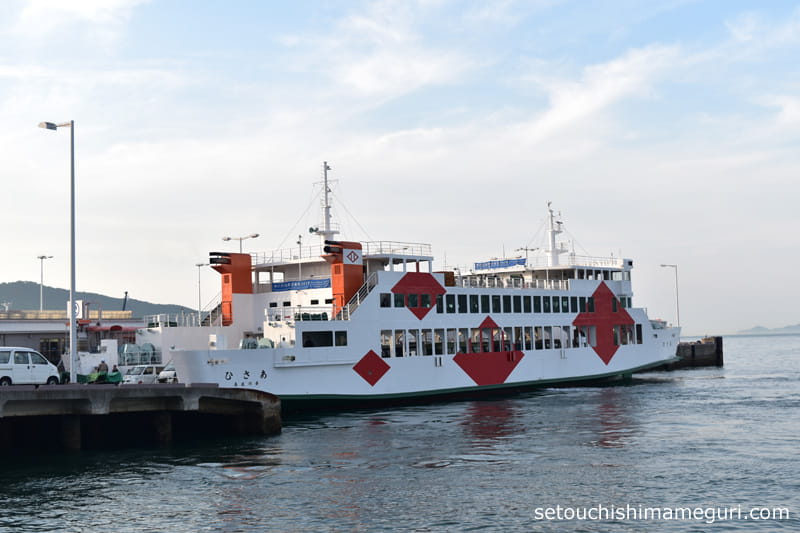 高松、直島を結ぶフェリー「あさひ」、2018年就航