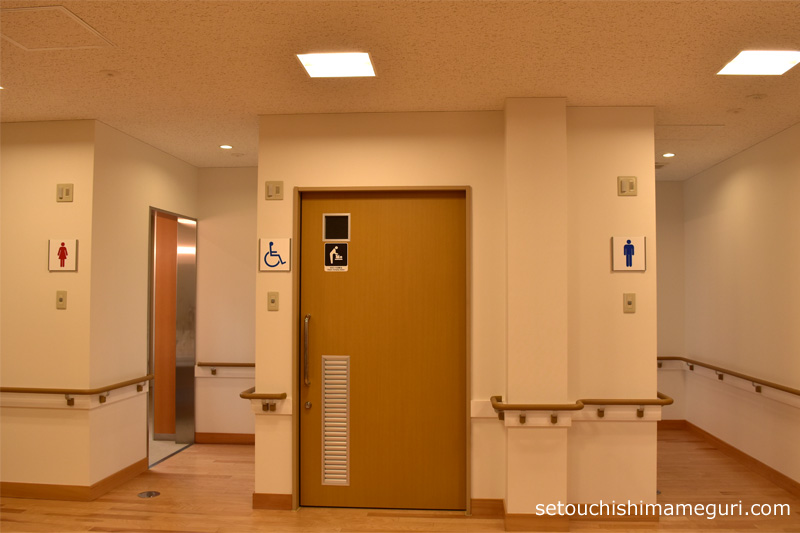 大島 社会交流会館のトイレ