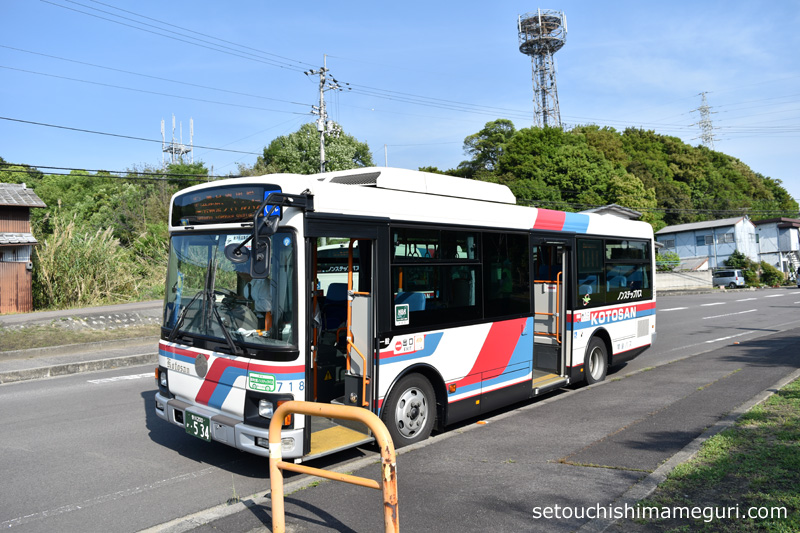 瀬居島 神戸芸術工科大学アートプロジェクト2019 瀬居島のシャトルバス